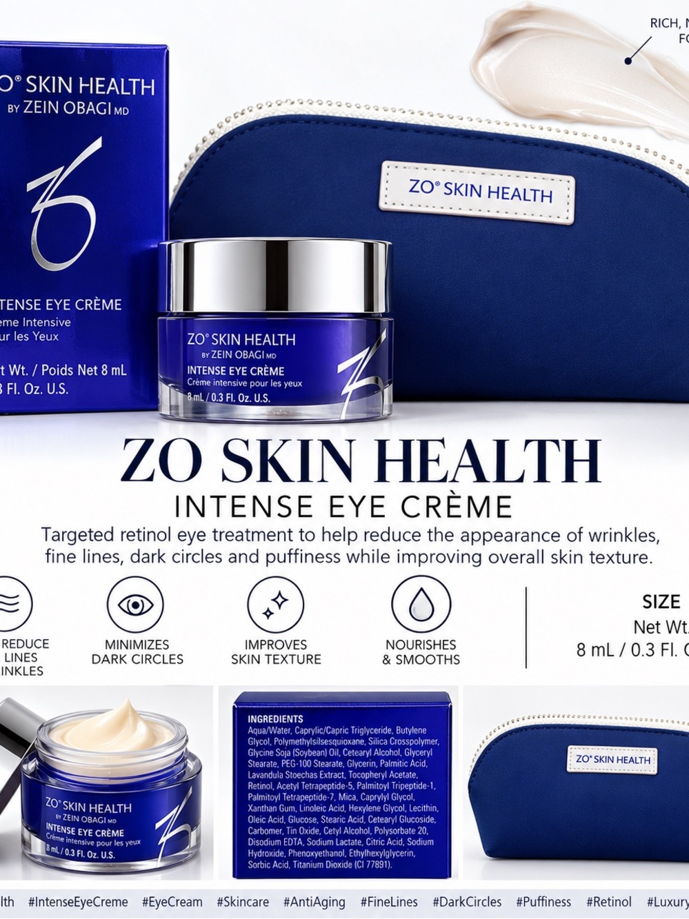 ZO Skin Health Intense Eye Crème ✨